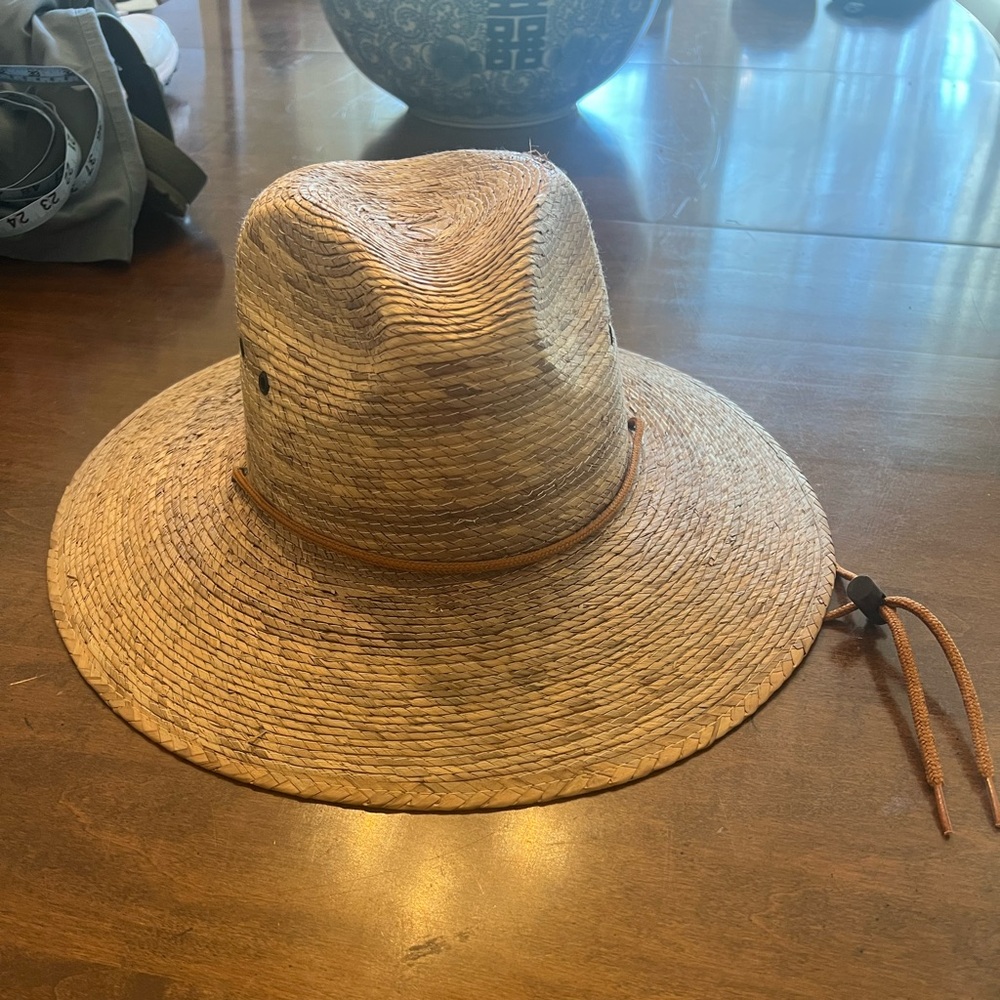 RedHead Natural Woven Wide Brim Hat